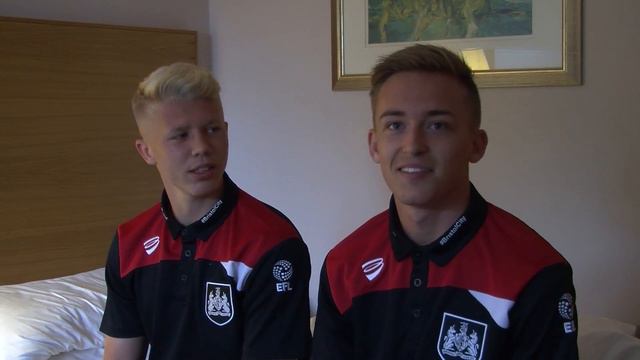 Belfast: George Dowling and Harvey Moss on their City U21 team-mates смотреть онлайн