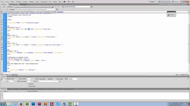 Tutoriel formulaire de contact et création d un captcha en PHP Envoi de mail automatique смотреть онлайн