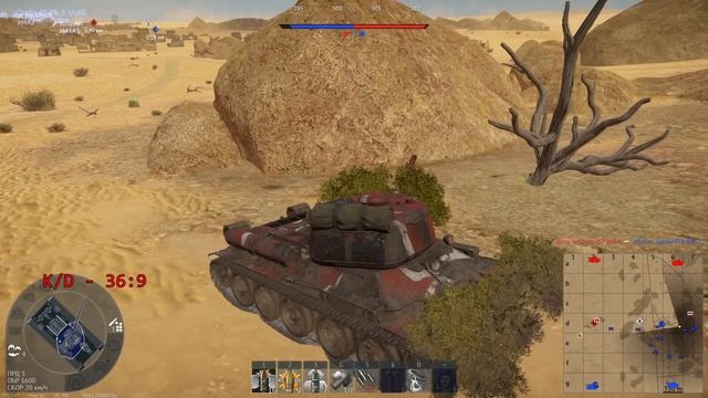 Т-34-100, КОТОРАЯ ПРОСИЛА БР 6.3 ГОДА ТРИ в War Thunder смотреть онлайн