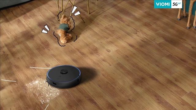 Viomi Alpha (S9) - 2700Pa vacuum suction to remove any tiny dust! смотреть онлайн