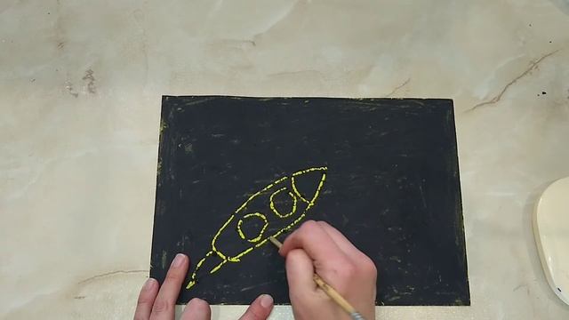 Гравюра своими руками. Занятие с детьми. Интересная техника рисования. смотреть онлайн