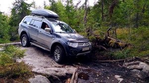Mitsubishi Pajero Sport 2 по дороге на Бесов нос