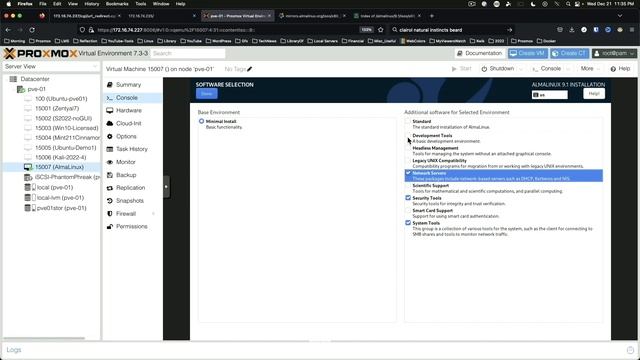 Install AlmaLinux 9.1 on Proxmox VE 7.3 смотреть онлайн