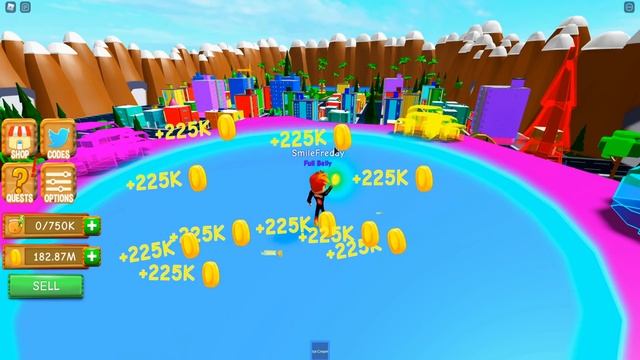 СТАЛ САМЫМ ТОЛСТЫМ ЗА 5 СЕКУНД! Симулятор толстяка Roblox смотреть онлайн