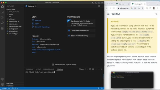 Vue JS Tutorial | How to create Vue project | L - 1 смотреть онлайн