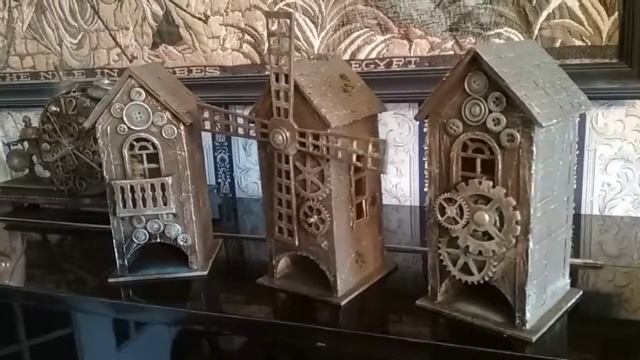 чайные домики в стиле стимпанк лофт DIY steampunk loft style tea houses смотреть онлайн
