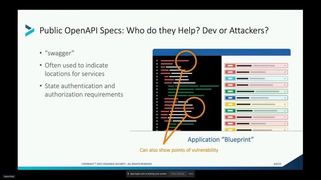 Apidays Apisecure 2022 - Real-time and Real-life Attackers’ View into YOUR Company’s API Footprint. смотреть онлайн