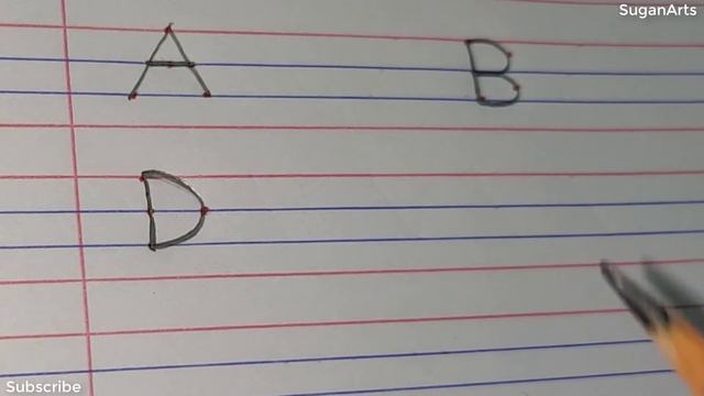 CAPITAL LETTER A - Z WRITING USING 3 DOTS IN FOUR LINES | TRACE THE LINE | FOR KINDERGARTEN смотреть онлайн