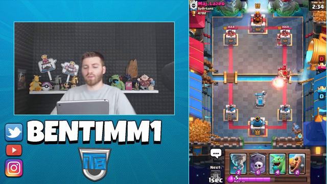 INSANE NEW TOP META GRAVEYARD ICE WIZARD DECK! | Clash Royale | NEW BEST GRAVEYARD DECK! смотреть онлайн