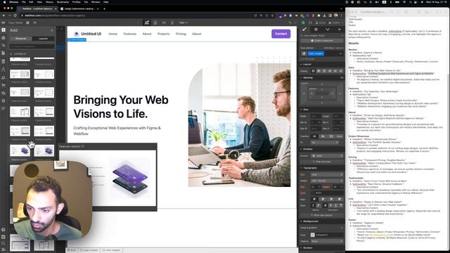 Day 10/100 - Building with AI & Webflow: From ChatGPT to Untitled UI library - 100 Days of Webflow смотреть онлайн