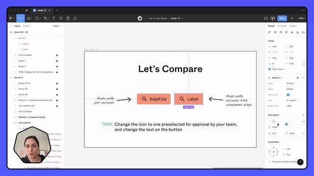 Figma Tips : Component Properties | Click Studio смотреть онлайн
