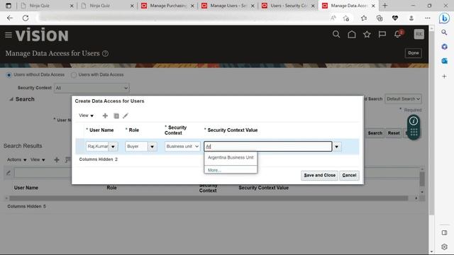 Buyer Setup Steps for an oracle fusion User смотреть онлайн