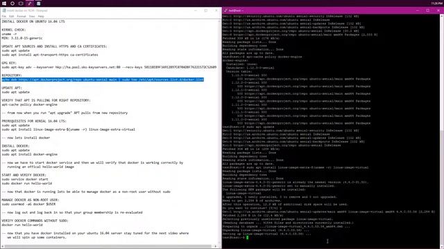 Install Latest Docker on Ubuntu 16.04 смотреть онлайн