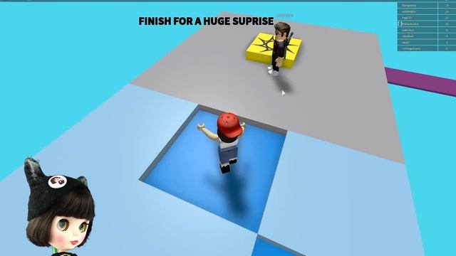 ГЛЮЧНЫЙ Паркур в Роблокс - Побег в Roblox Obby челлендж смотреть онлайн