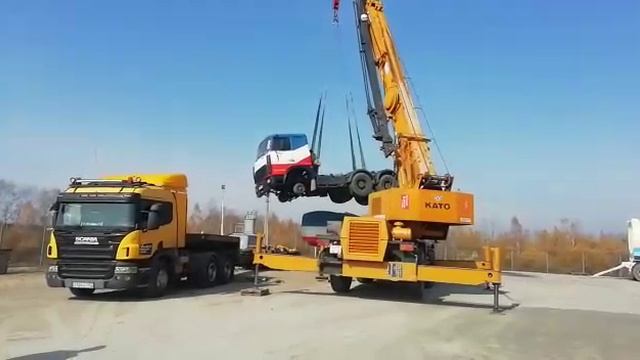 Перевозка негабаритного аэродромного топливозаправщика