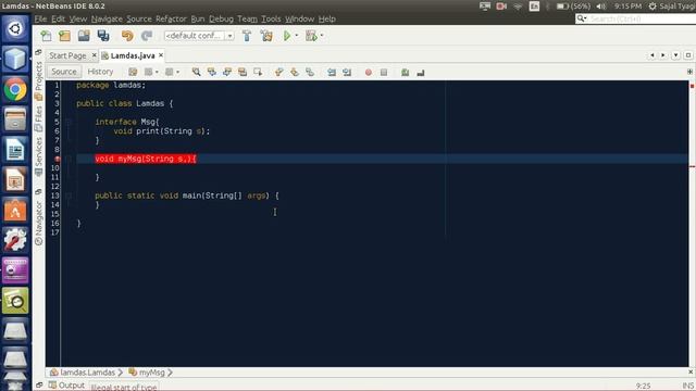 Lambda function in Java смотреть онлайн