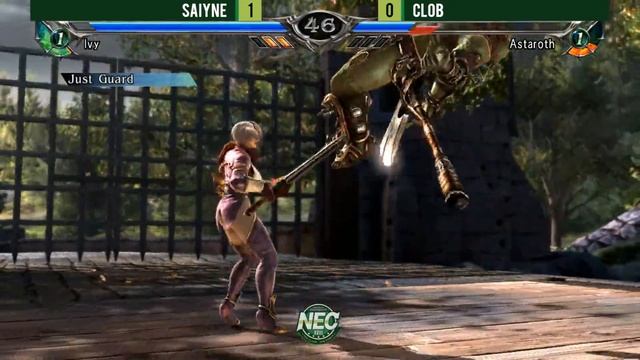 NEC18 - Day 3 - Soulcalibur V Top 8 Finals [1080p/60fps] смотреть онлайн