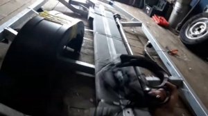 Распаковка Липецкий прицеп Титан Лодочный 2
