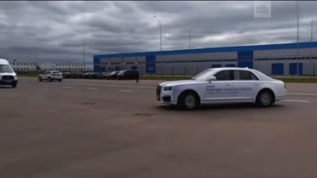 Hydrogen Fuel Cell Vehicle Aurus, Tatarstan, Russia