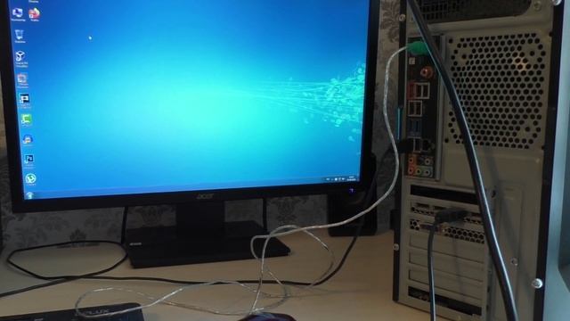 Как подключить PS/2 МЫШЬ к компьютеру смотреть онлайн