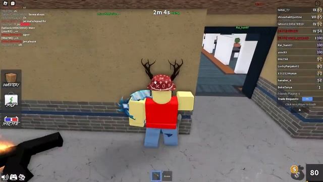 NIKILIS KICKS OUT TEAMERS FROM ROBLOX MM2 смотреть онлайн