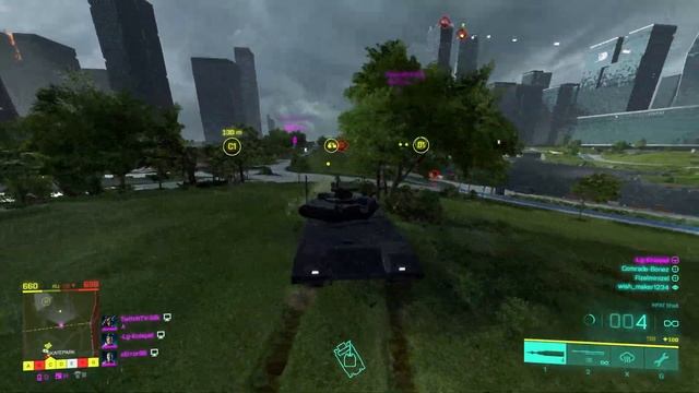 Tanking on Kaleidoscope Conquest Battlefield 2042 - CLOSE ROUND смотреть онлайн