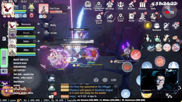 LIVE ! Ragnarok Origin Global - Day 301 ODIN CUP S2 IS COMING !! смотреть онлайн