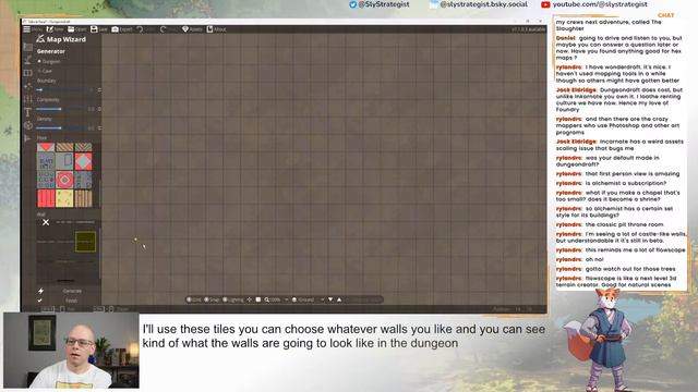 The Sly Strategist Live Stream 9: Easy Map Making Software for your Pathfinder 2E needs! смотреть онлайн