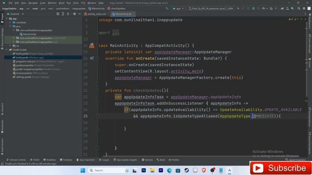 Android Studio In-App Update | Kotlin | New Updated Method смотреть онлайн