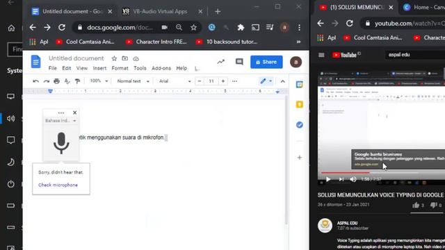 CARA MENGUBAH VIDEO YOUTUBE MENJADI TEKS DENGAN GOOGLE DOCS смотреть онлайн