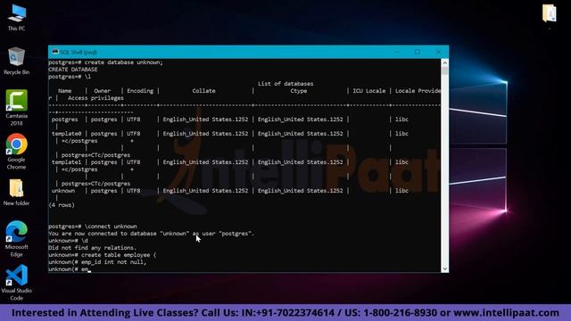 How To Install PostgreSQL | PostgreSQL Installation | PostgreSQL Installation Tutorial | Intellipaa смотреть онлайн