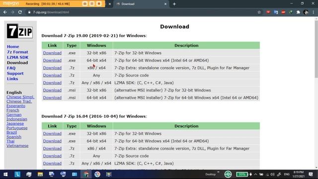 Installing 7 Zip (FREE AND EASY ZIP FILE EXTRACTOR) смотреть онлайн