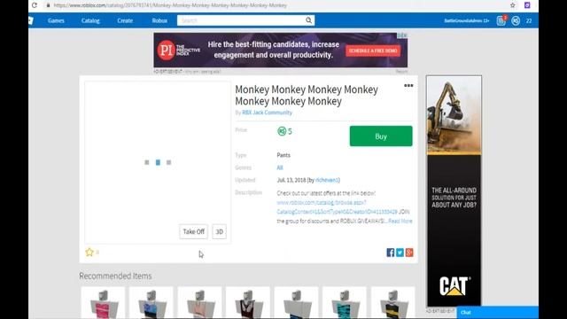 Monkey - Roblox Skin Tutorial смотреть онлайн