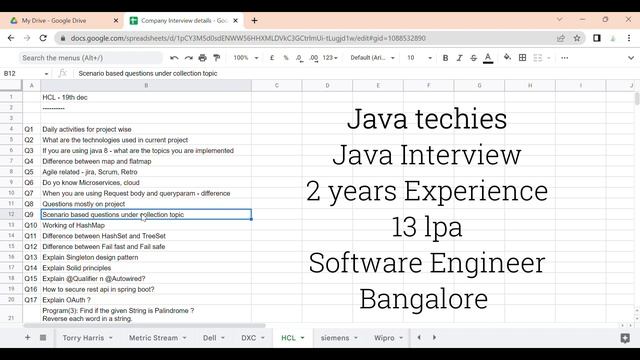 10 Common Interview Questions & Answers You Must Know | HCL | Java Spring boot Microservices смотреть онлайн