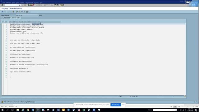 ABAP: How to Find a CDS View from a SAP Table ? смотреть онлайн