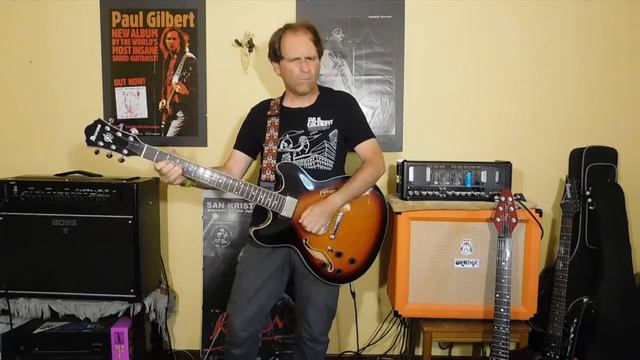 Arriba, en la esquina / Ibanez AS73 смотреть онлайн