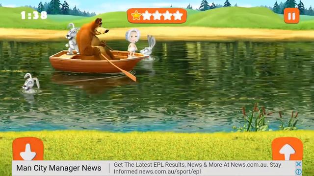 Masha and the Bear Child Games by Indigo Kids, Educational game for kids смотреть онлайн