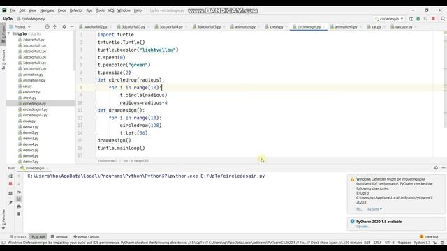 CREATE ANIMATION USING "PYTHON" смотреть онлайн