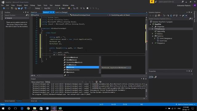 C# Excel Tutorial - #1 - Open and Read Excel Files смотреть онлайн