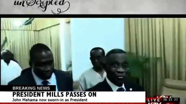 Full coverage of H.E. John Evans Atta Mills' death смотреть онлайн