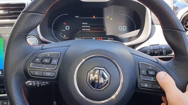 MG ZST 2020-2022 Service Reminder Reset (Digital dash) смотреть онлайн