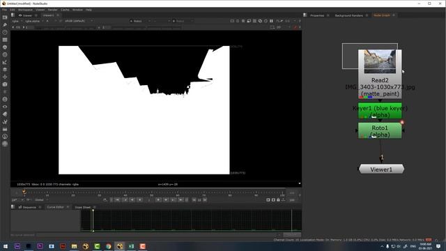 Sky Remove In Nuke | Sky Replacement In Nuke | Keyer Node In Nuke