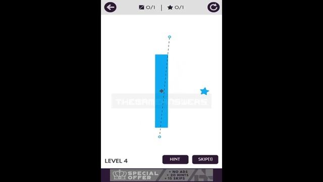Slice It - Physics Puzzles Level 4. 3 Stars Walkthrough смотреть онлайн