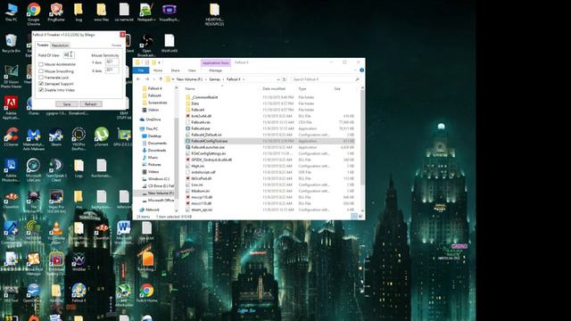 Fallout 4: How to fix screen resloution, mouse, and more смотреть онлайн