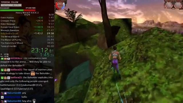 Heavy Metal F.A.K.K. 2 Speedrun - 45:01 смотреть онлайн