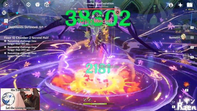 C0 Hutao Double Hydro Vape / C0 Ayaka Burning Melt 3.7 Spiral Abyss Floor 12 Genshin Impact смотреть онлайн