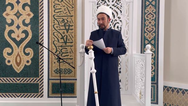 "Рауза" мәчетенең имам-хатыйбы Ильнур Вафин җомга вәгазен сөйләде. смотреть онлайн