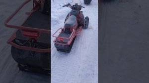 ХОЛОДНЫЙ ЗАПУСК снегохода IRBIS SF200L