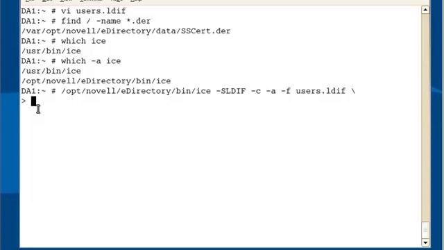 LINUX ICE - Secure LDIF Import смотреть онлайн