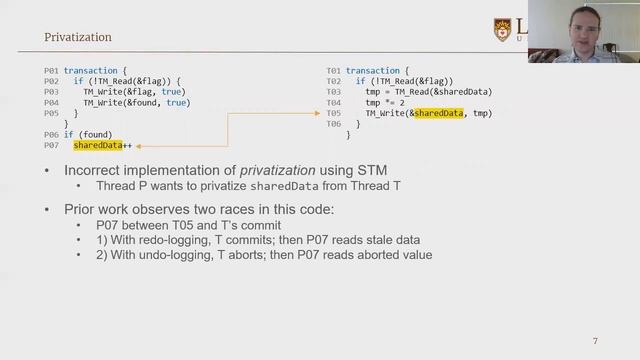 Brief Announcement: On Implementing Software Transactional Memory in the C++ Memory Model смотреть онлайн